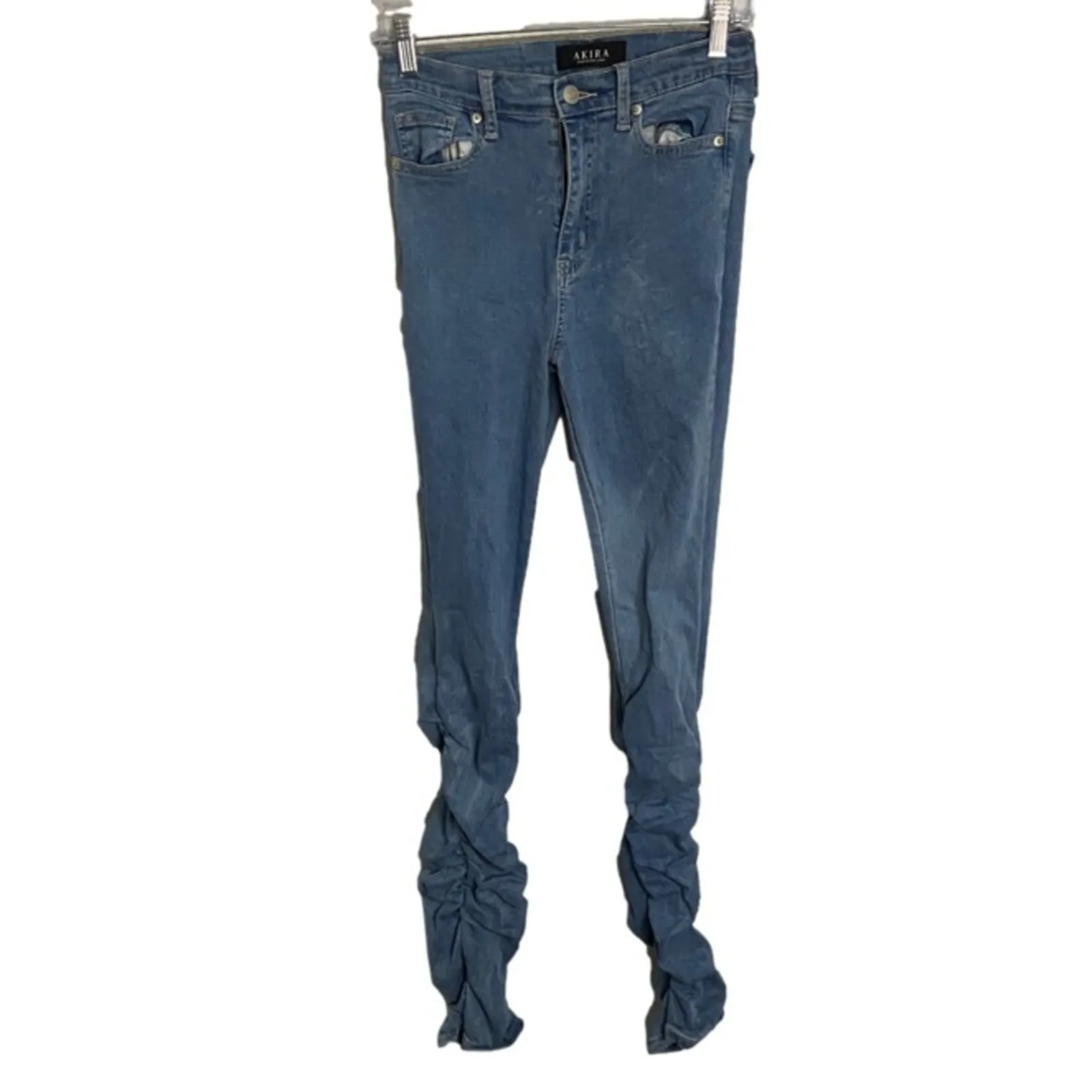 ANITTA STACKED HIGH WAISTED SKINNY JEANS size 5 - Image 2