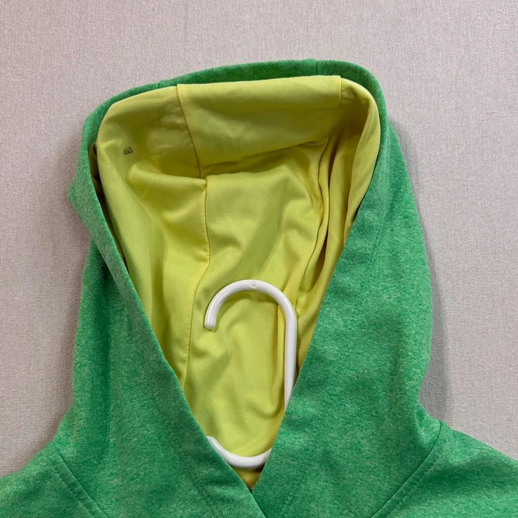 The North Face Green Sweater with Yellow Logo - Image 7