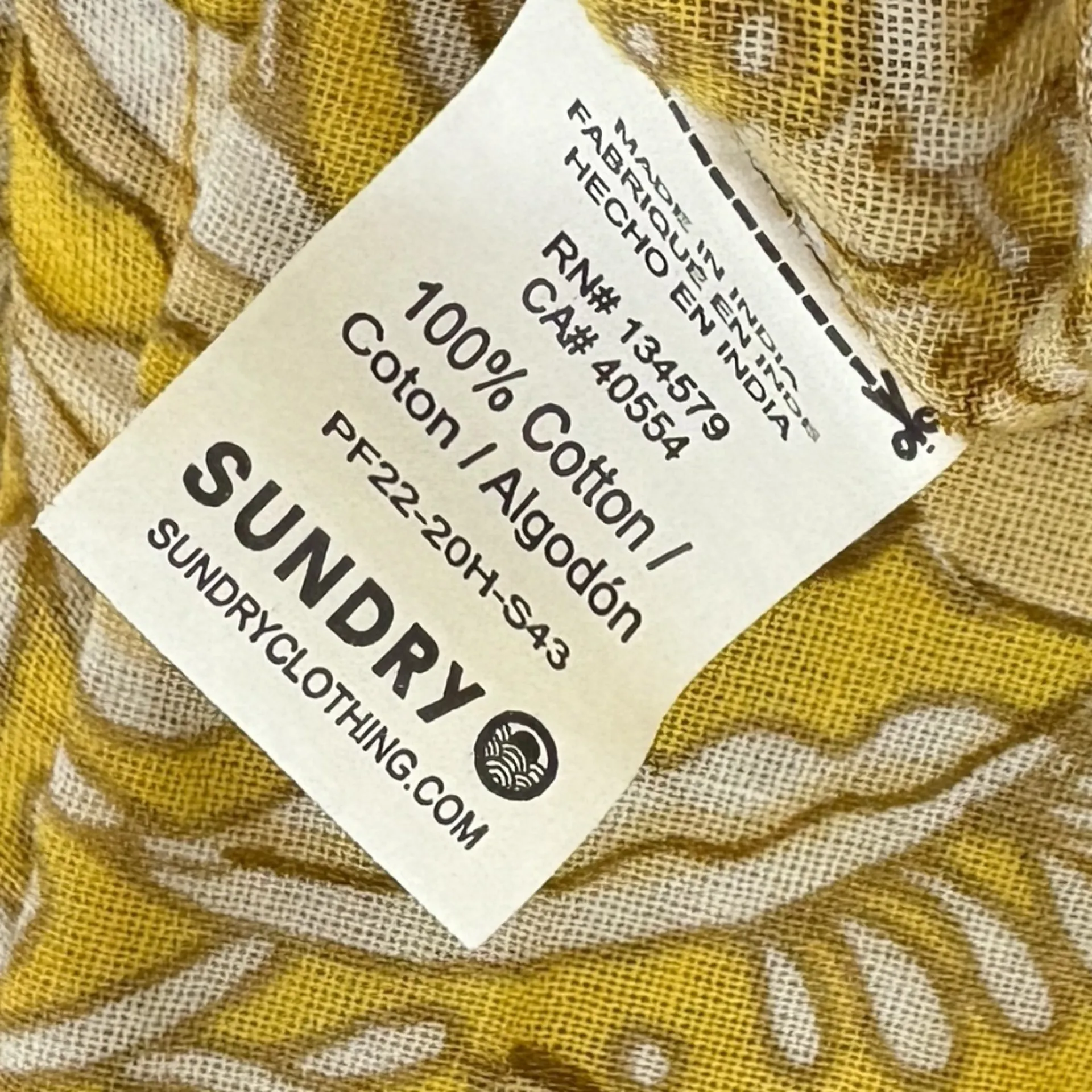 Sundry Anthropologie evereve ditsy blouson sleeve boho midi dress SIZE 2 = M - Image 4