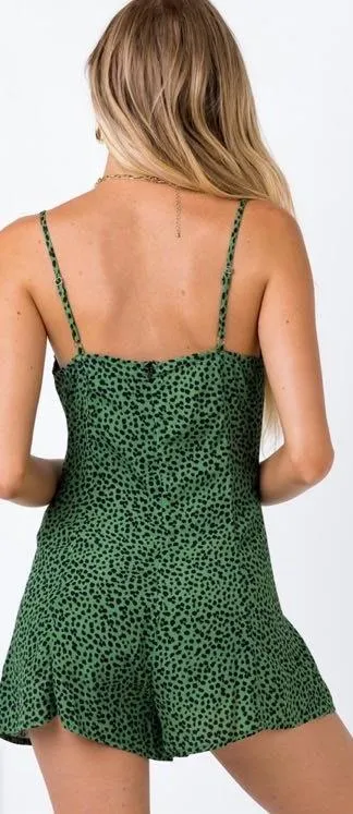 MINKPINK Mega Button Up Playsuit - Image 4