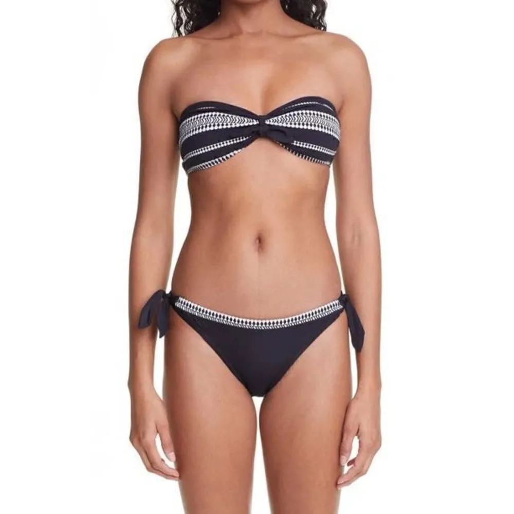 New. Lemlem and Basta bikini. Retails $187. Small. Black - Image 10