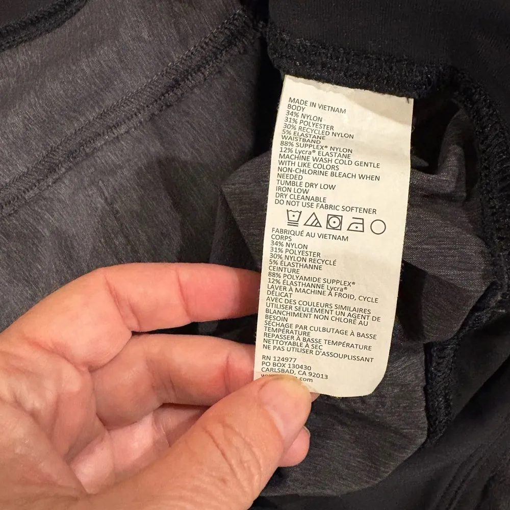 Prana yoga athletic pants dark gray sz 3X plus - Image 6