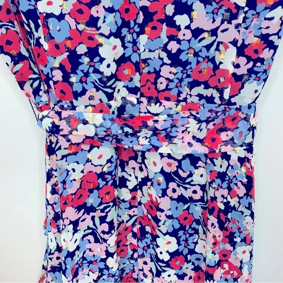 Tahari ASL Floral Print Faux Wrap Dress‎ - Image 10