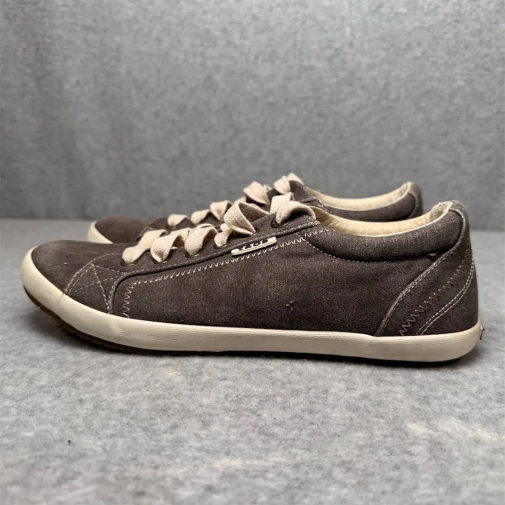 Taos Star Women's Canvas Sneakers Gray Size 9 Casual Lace - Image 4