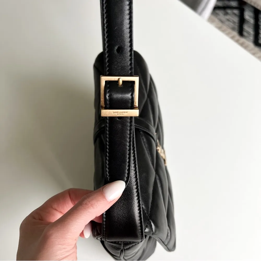 Saint Laurent YSL Le 57 Quilted Shoulder Bag - Image 9