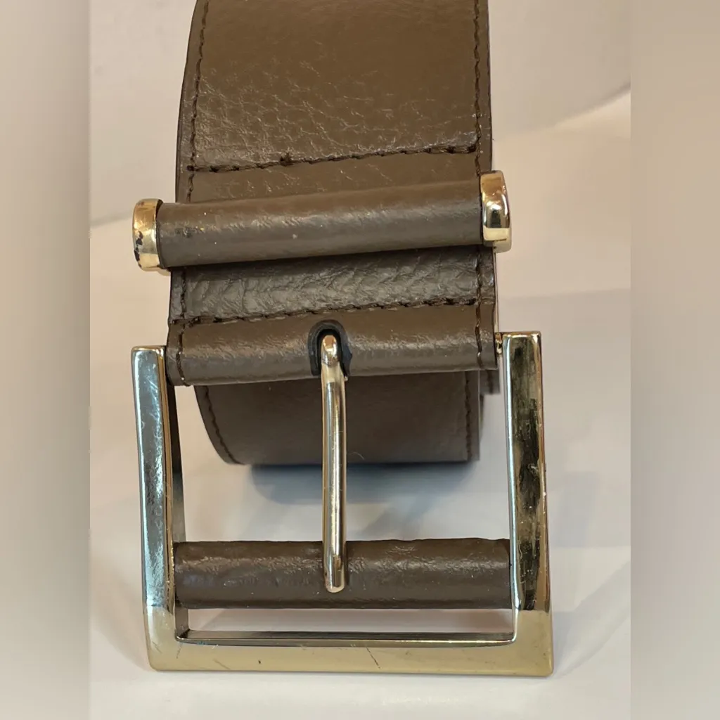 Banana Republic Women’s Vintage Brown Genuine Leather‎ Belt Size M - Image 5