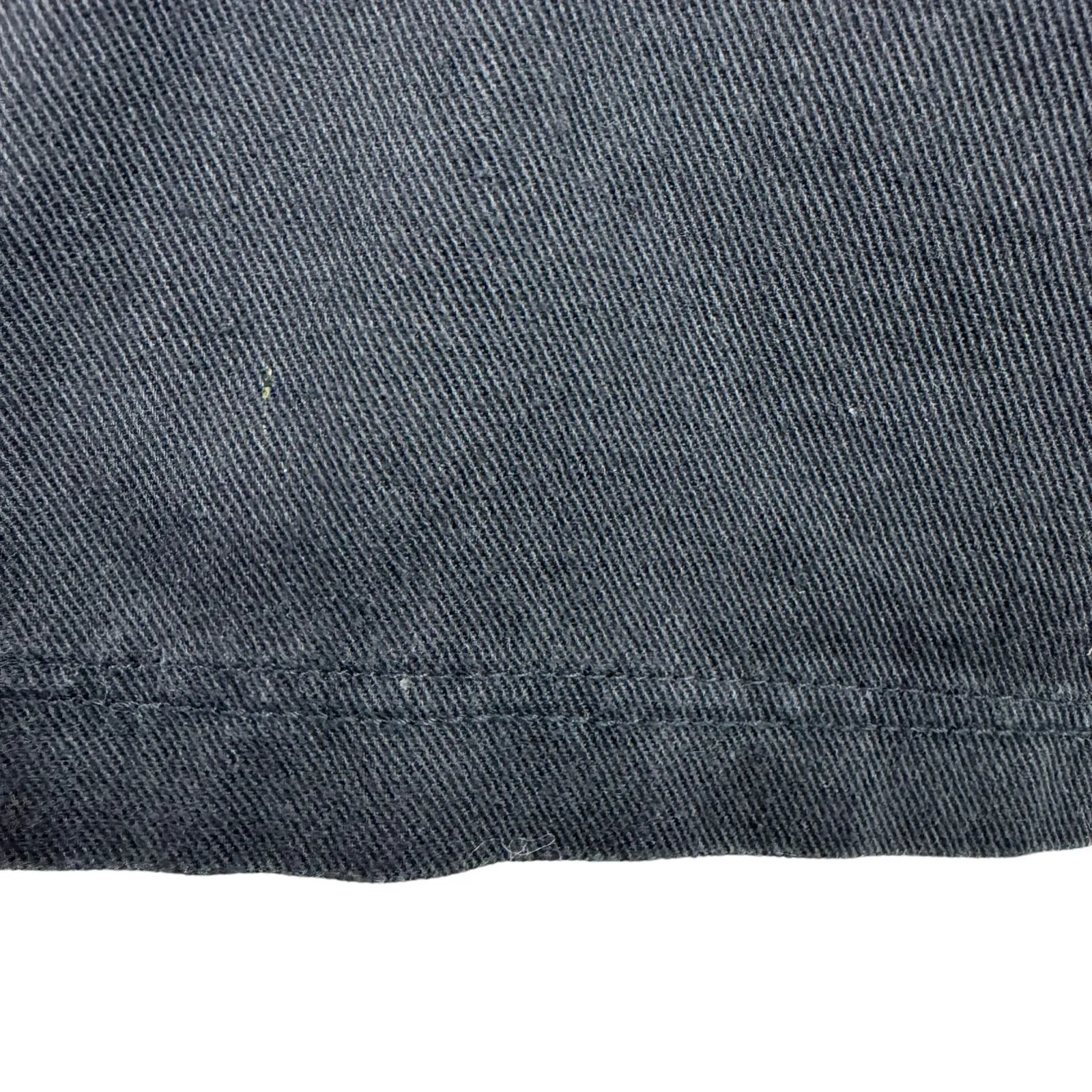 Vintage Chiori Black Denim Mini Cotton Jumper Dress Size 5/6 - Image 5