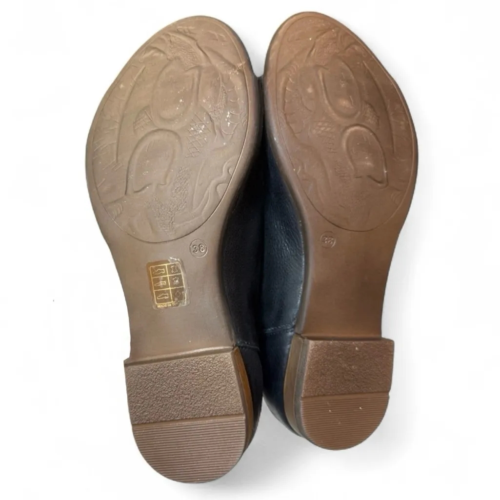 Bueno Tahiti Slip On Asymmetrical Flat Sandal Black Comfortable Size 38, US 7.5 - Image 7