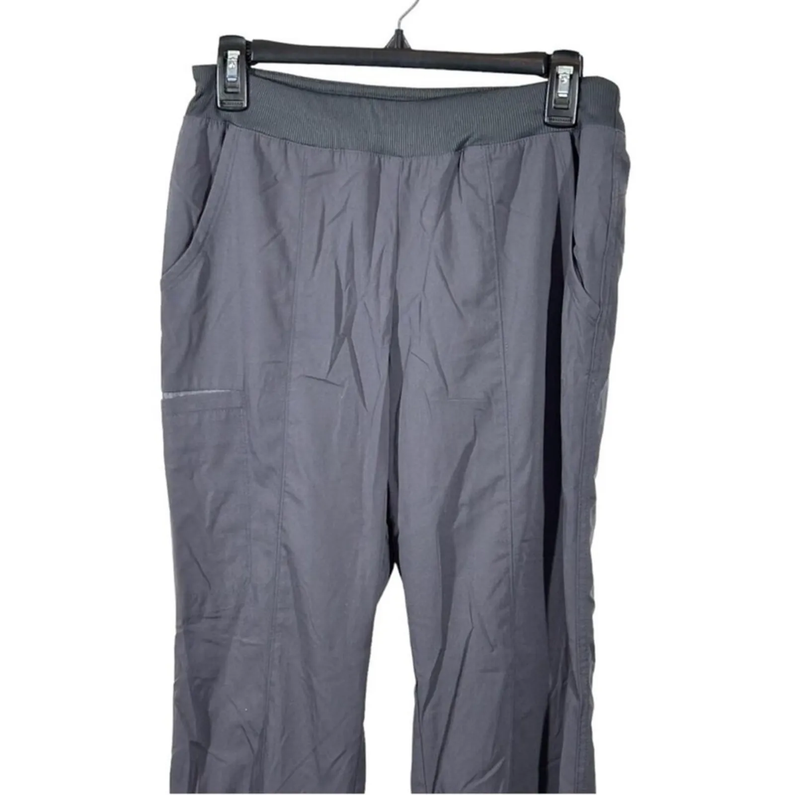 Motion by Barco Women’s Gray Scrub Set XS Top & XSP Pants | Excellent Condition - Image 4