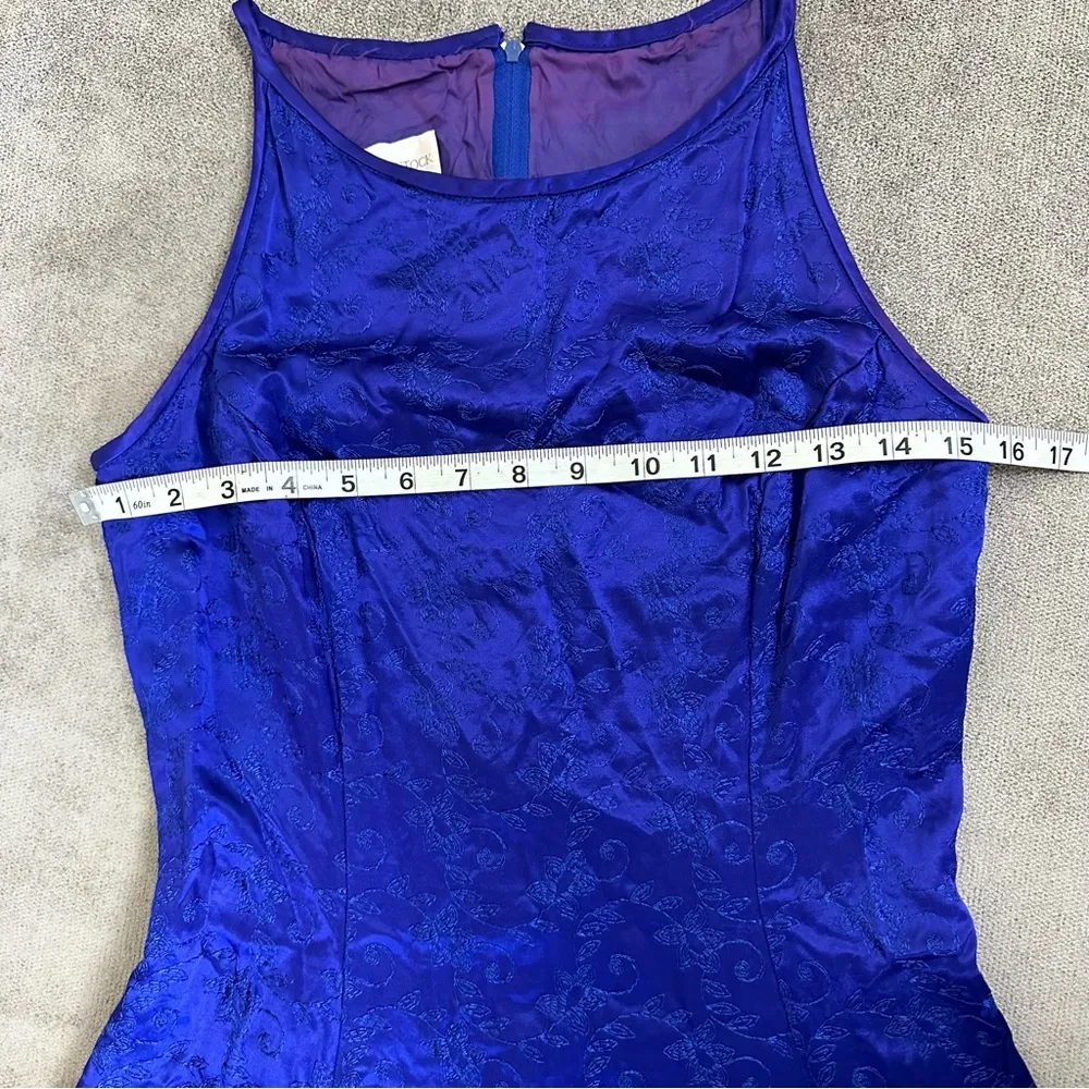JESSICA McCLINTOCK Purple Dress Size 9/10 - Image 7