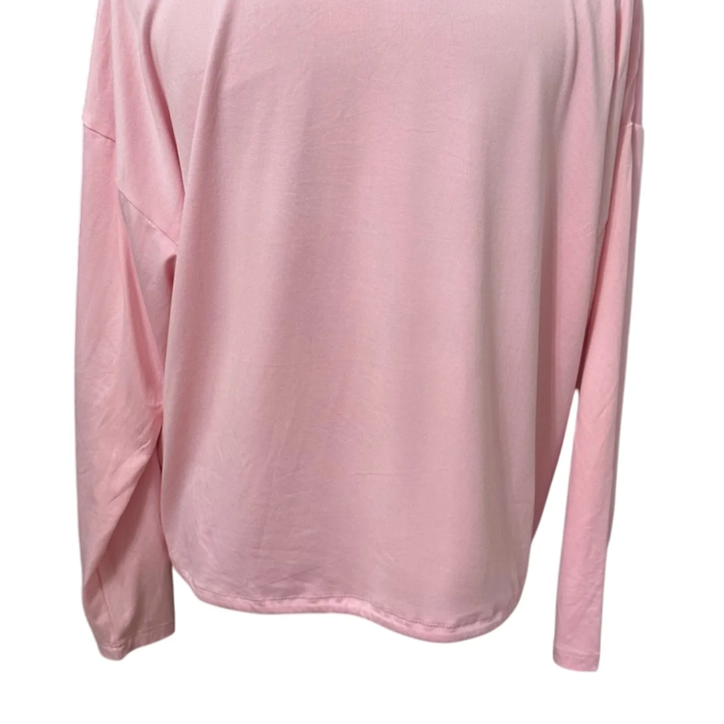 Wildfox Lounge Shirt Women's M Pink " Wake Up Presents Prosecco Repeat" New Size M - Image 6