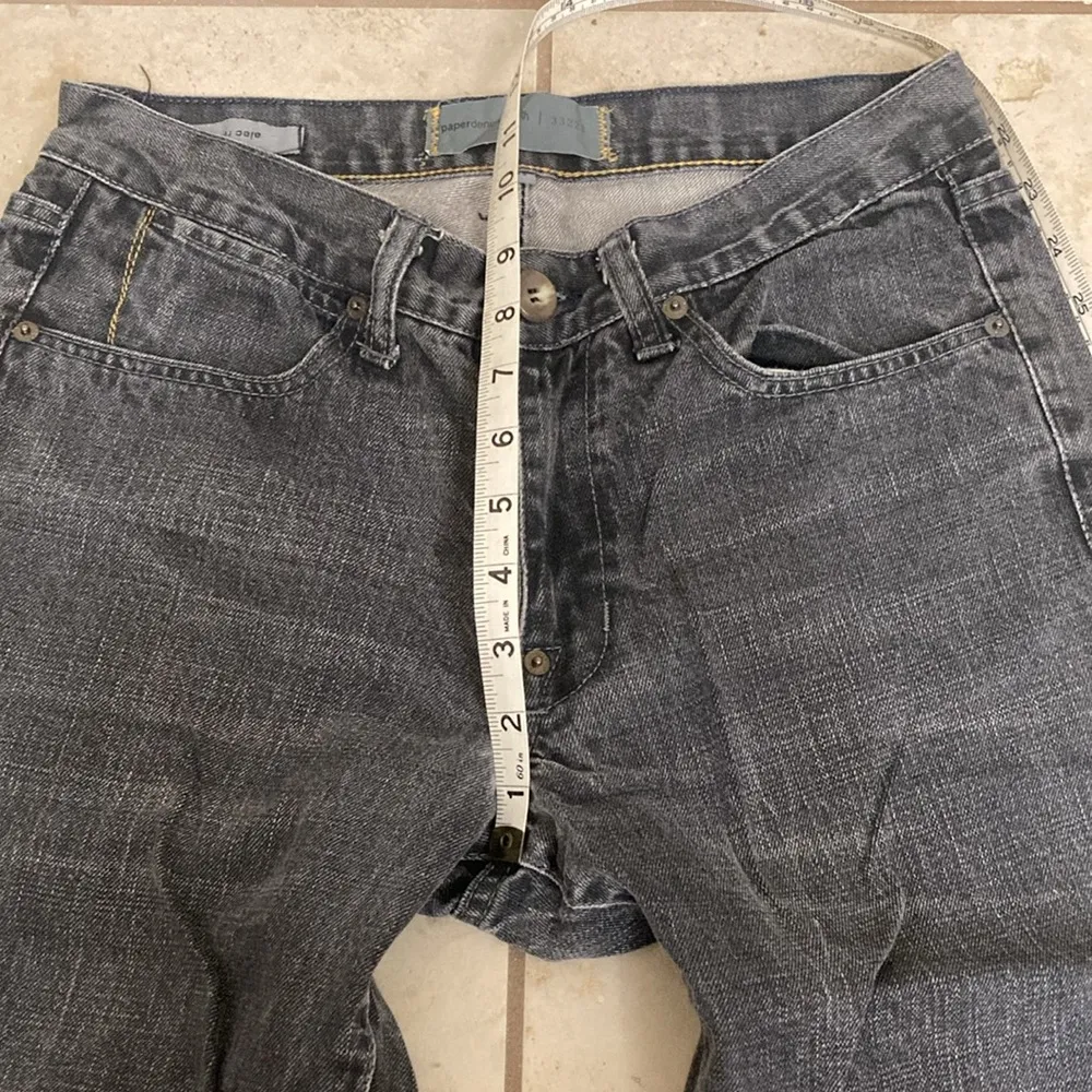 Faded Black Bootcut Jeans - Image 10