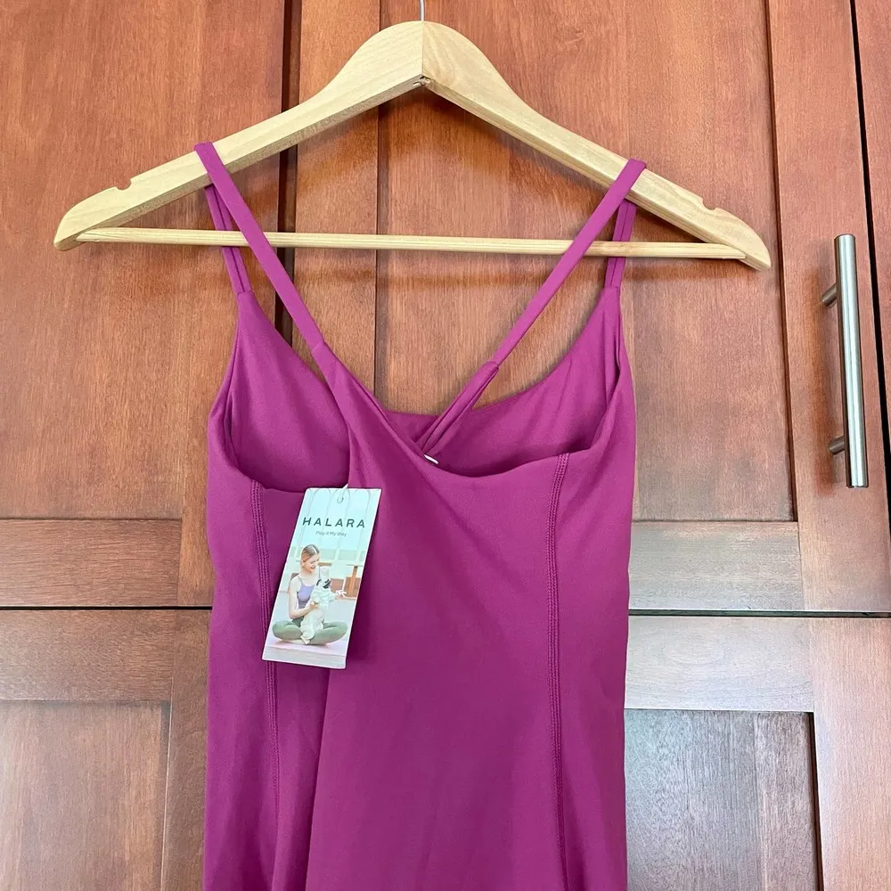Everyday Cloudful Backless 2-in-1 Flare Workout Dress Pink Size XS NEW - Image 7