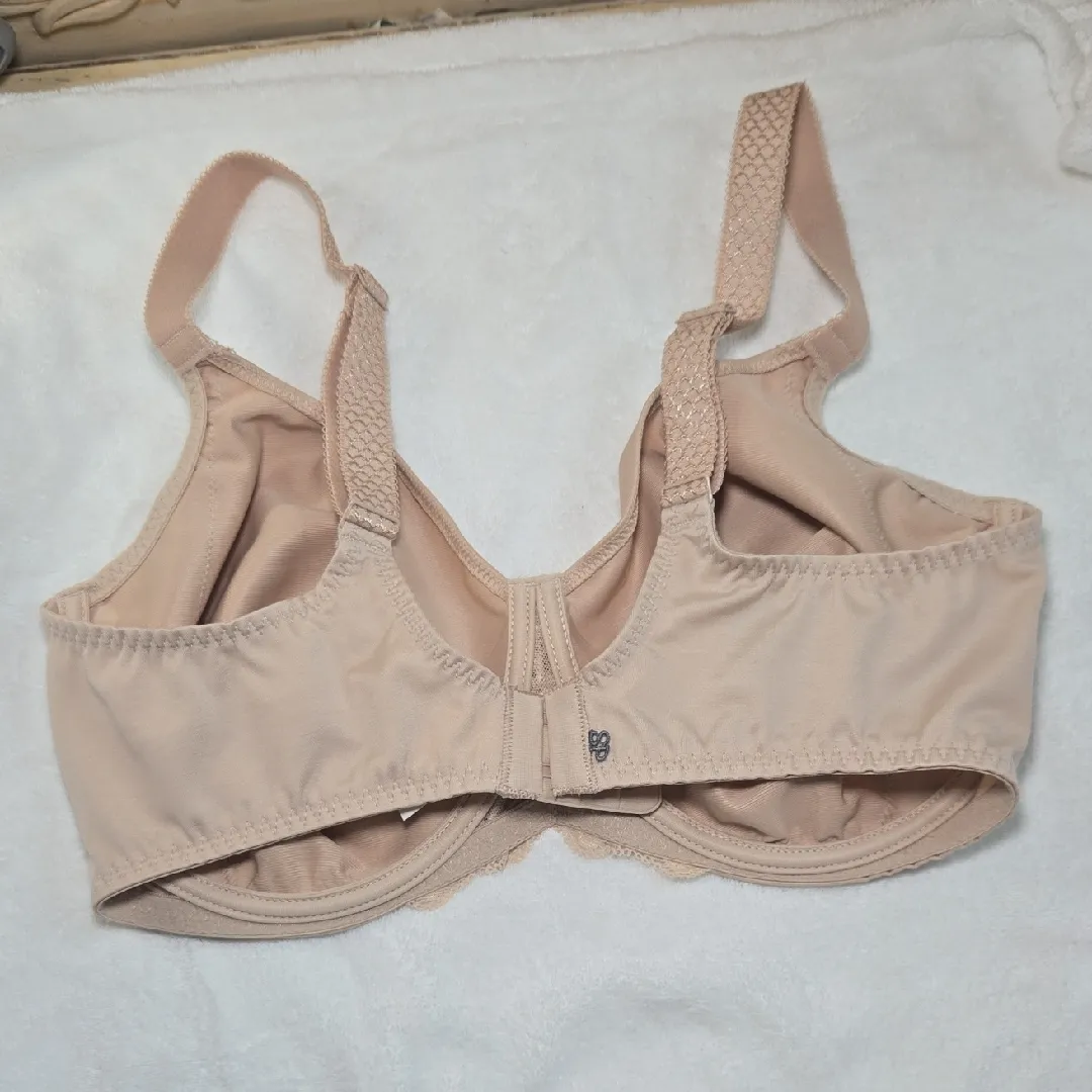 Simone Perele Lace Accent Bra in Tan Size undefined - Image 4