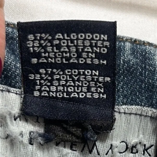 Jones New York Signature Womens Denim A Line Skirt 16W Blue Stretch Western - Image 8