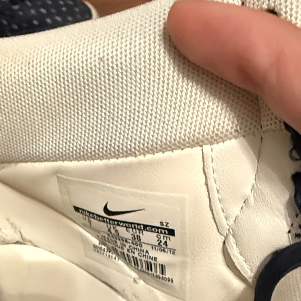 💖 Nike Sky Hi Hidden Wedge Sneakers Obsidian Blue - Image 5