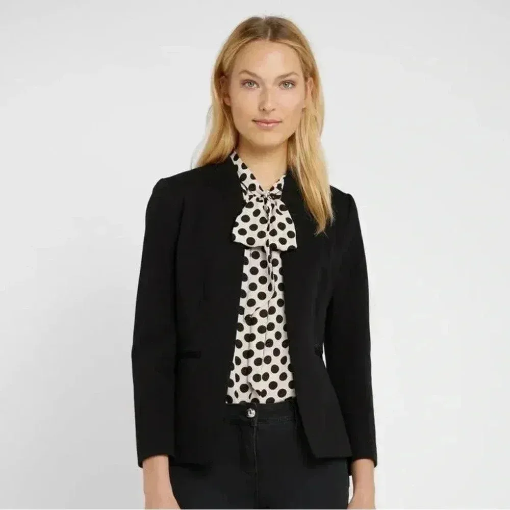 J. Crew Women's Going-out blazer in stretch twill Size 4 - Image 4