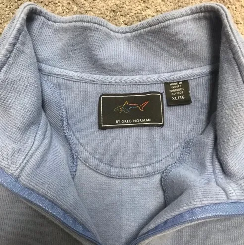 Greg Norman Vintage Cropped Quarter Zip Pullover - Image 6