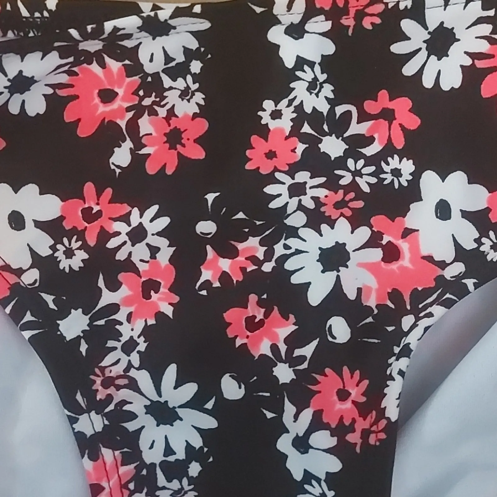 California Waves Floral PushUp Bikini S Swimwear Coquette Girl Cottagecore Vacay - Image 3