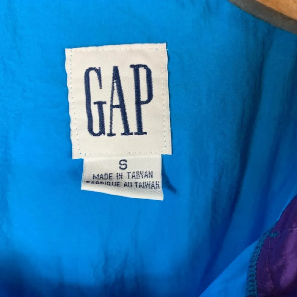Vintage Gap Pullover Windbreaker 80s Small Unisex - Image 9