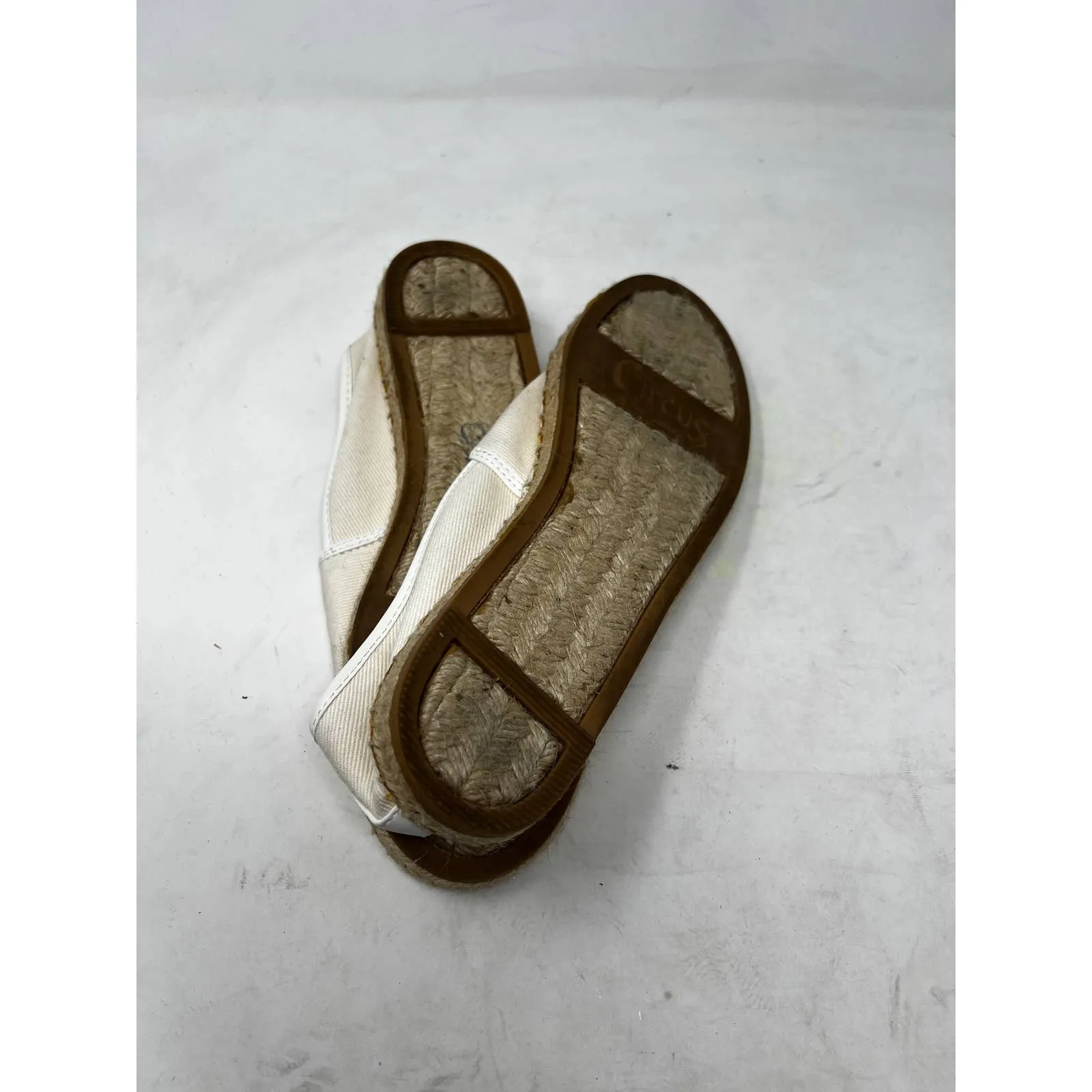 Rose All Day Circus by Sam Edelman Women's Espadrille Shoes White Size 8 - Image 4