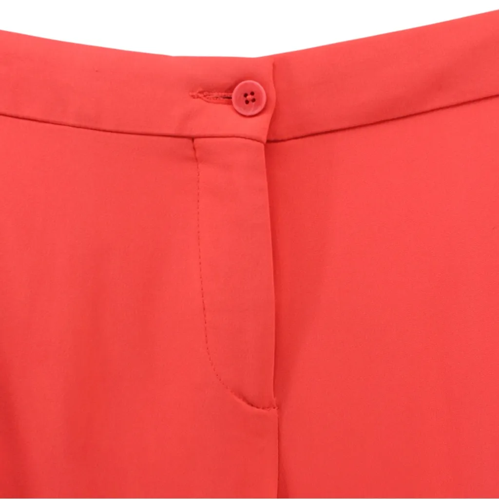 Vintage Etro Bright Orange Crop Pants Summer Retro Chic Quality EU44 US M Size M - Image 4