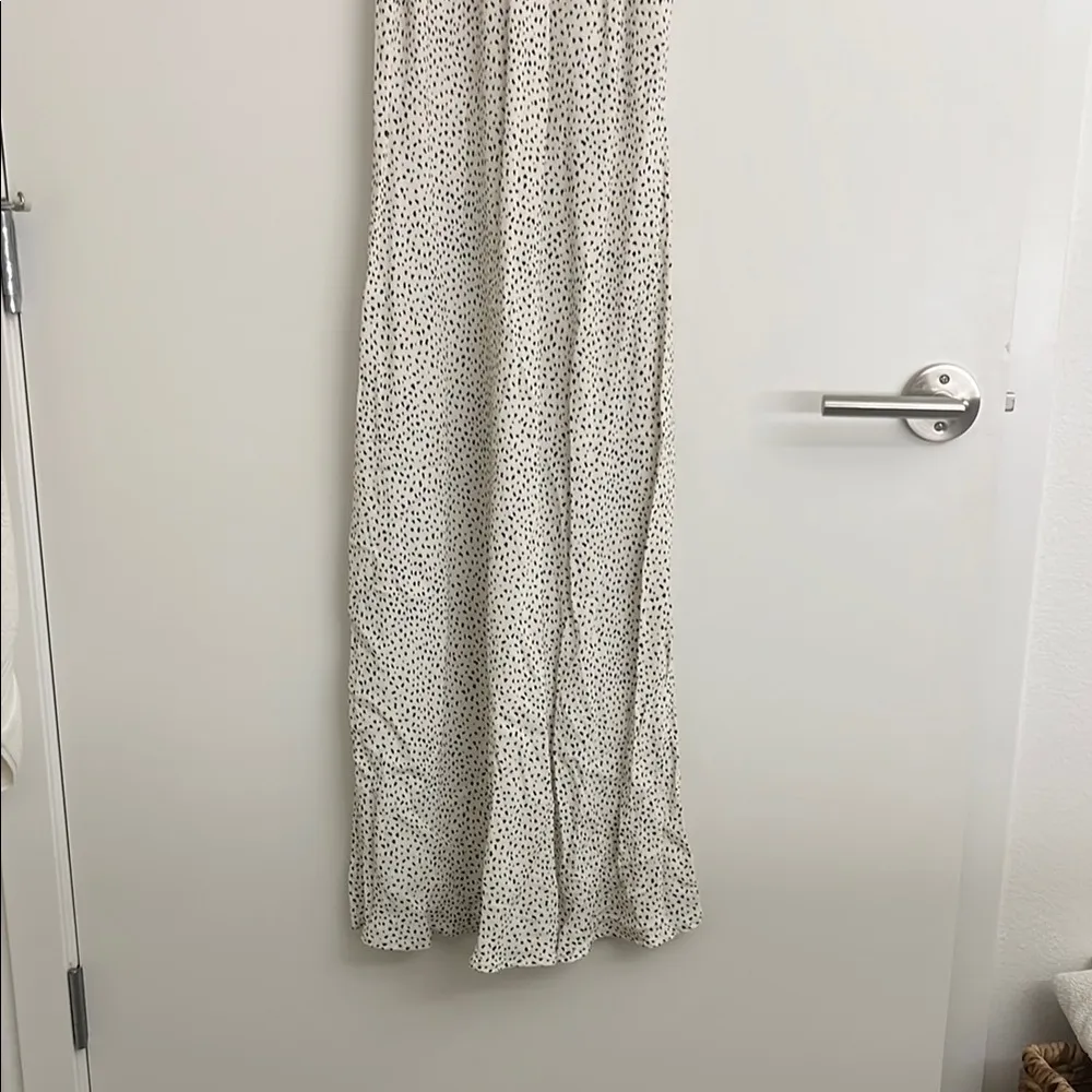 A new day  White Polka Dot Maxi Dress - Image 2