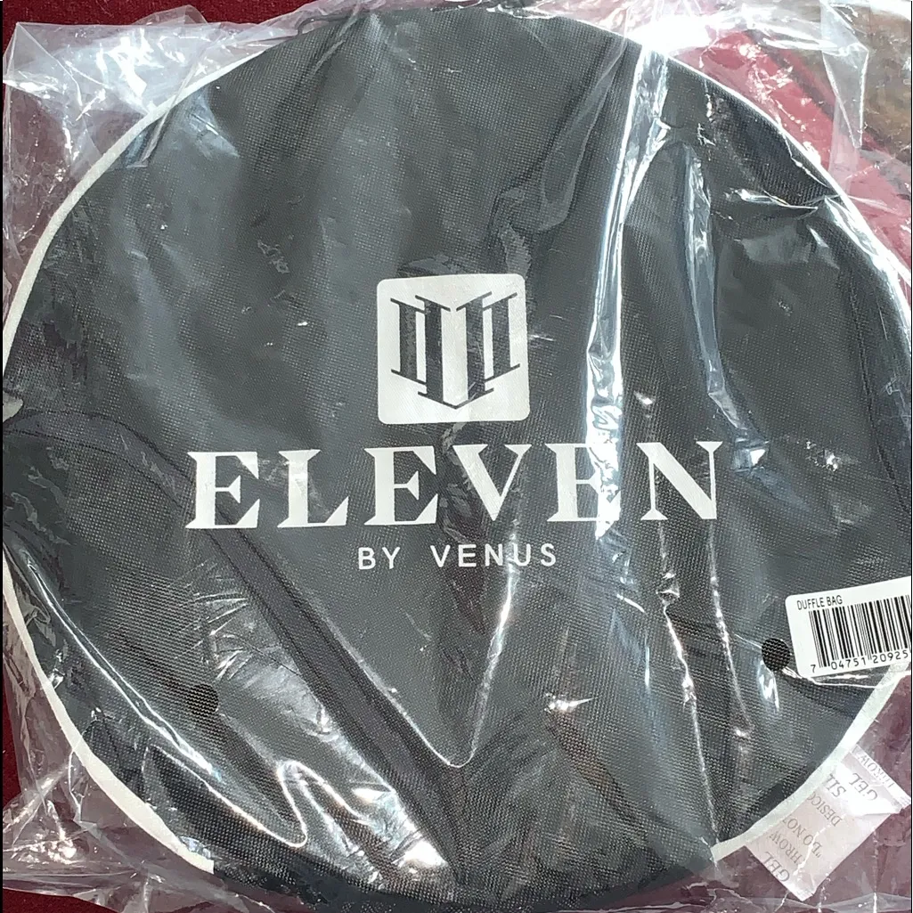 ELEVEN UNISEX FOLDABLE GYM BAG Black - Image 6