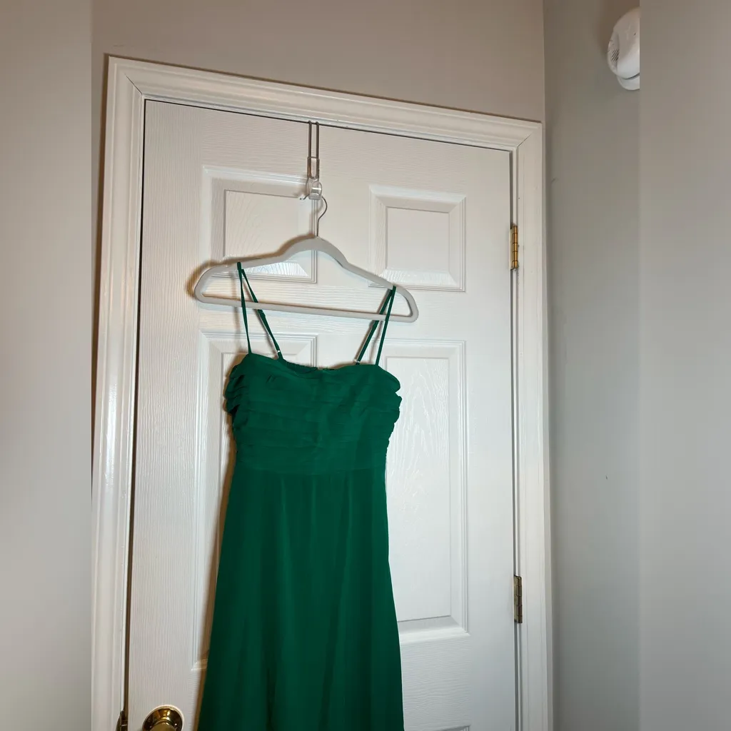 Abercrombie & Fitch The A&F Emerson Crepe Midi Dress - Image 7