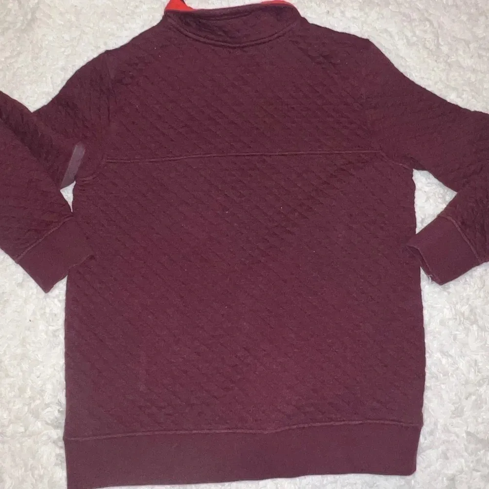 Patagonia Quilted Snap T Button Size Womens Large Red - Image 4