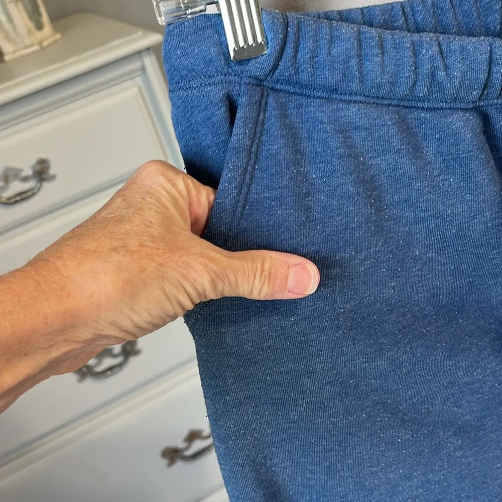 Comfy Drawstring Pants Blue - Image 4