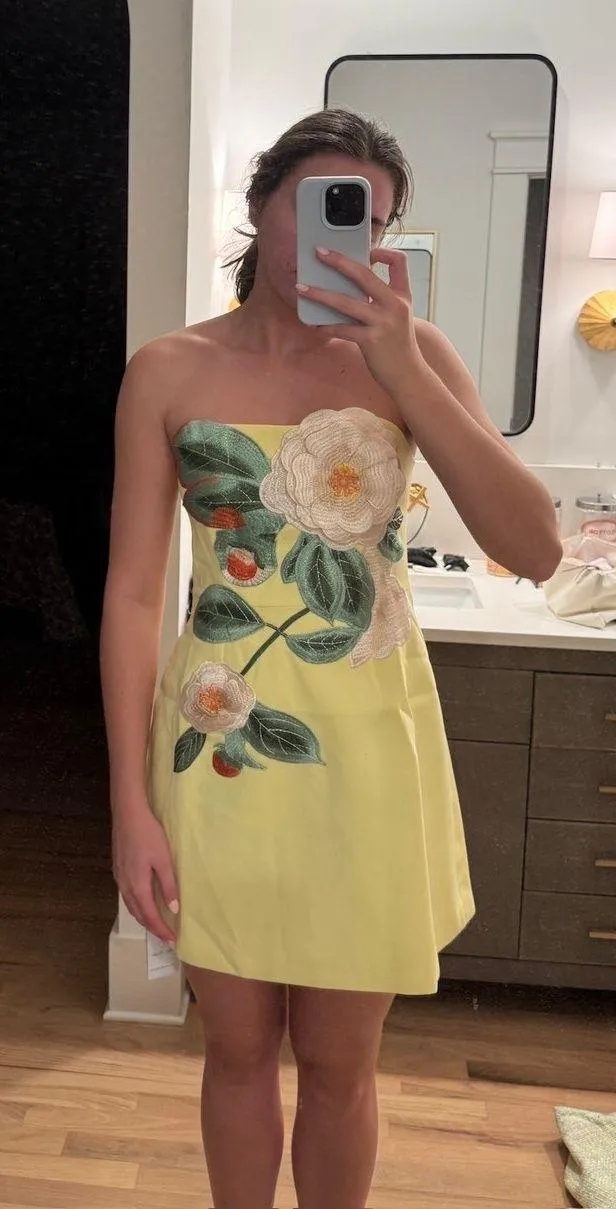 Miss Rosier Dress Yellow - Image 2