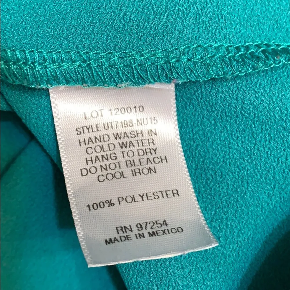 - Turquoise Tank Top - Image 5