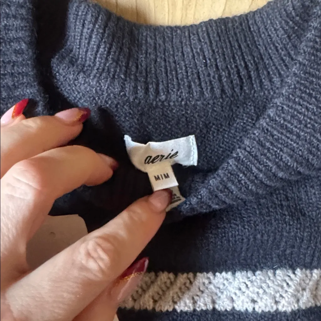 Aerie Stripped Sweater - Image 2