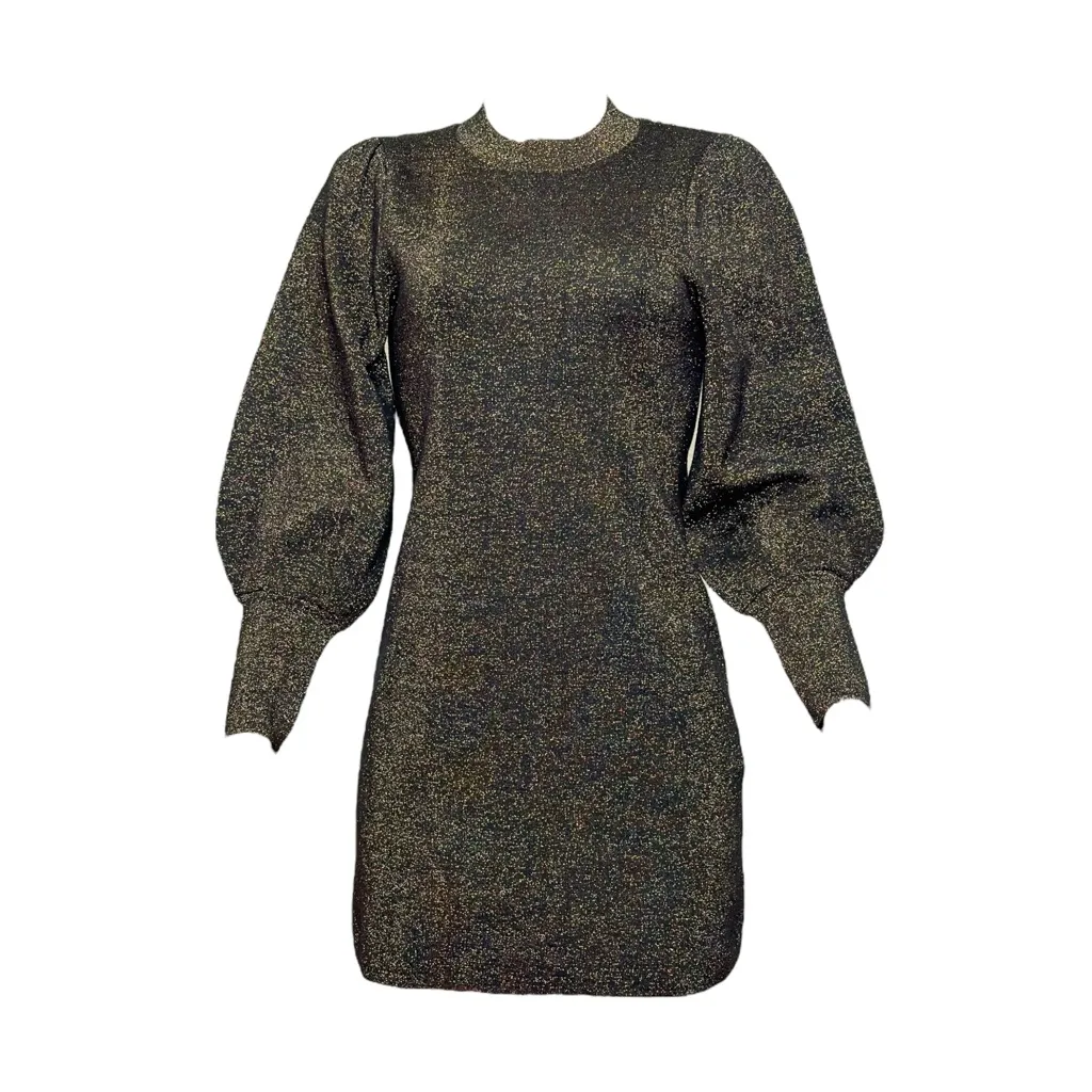 SÉZANE Kendra Sweater Dress, Bronze, Medium - Image 8