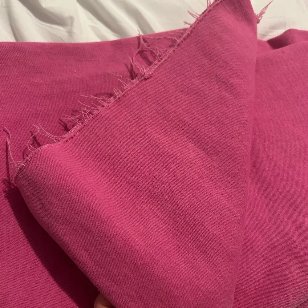 Zara Pink Flare & Wide Leg Jeans - Image 9