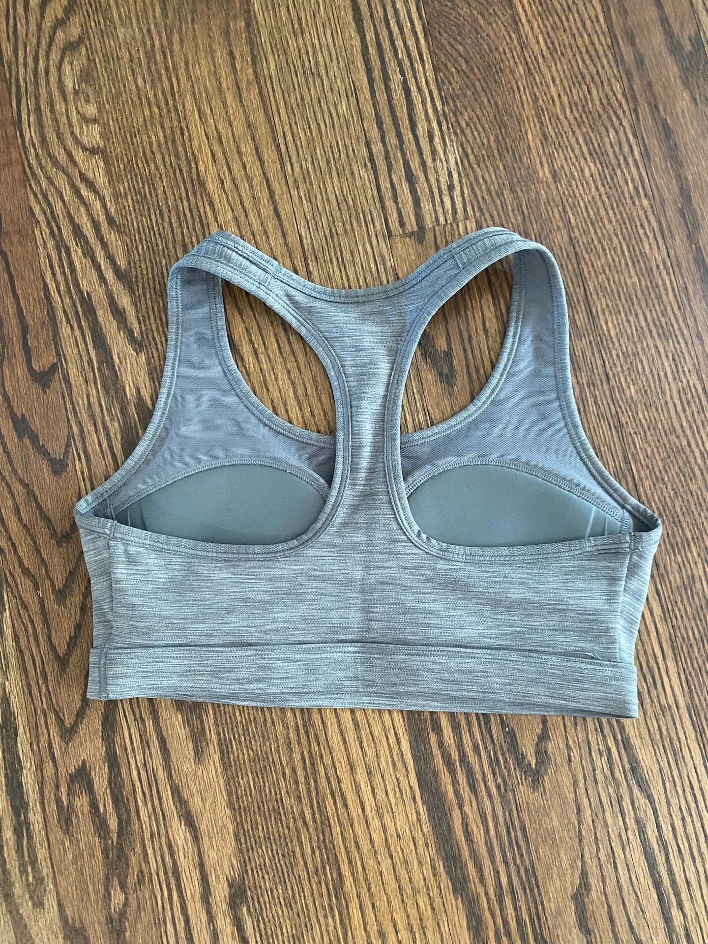 Nike Small light grey  sports bra - Image 2