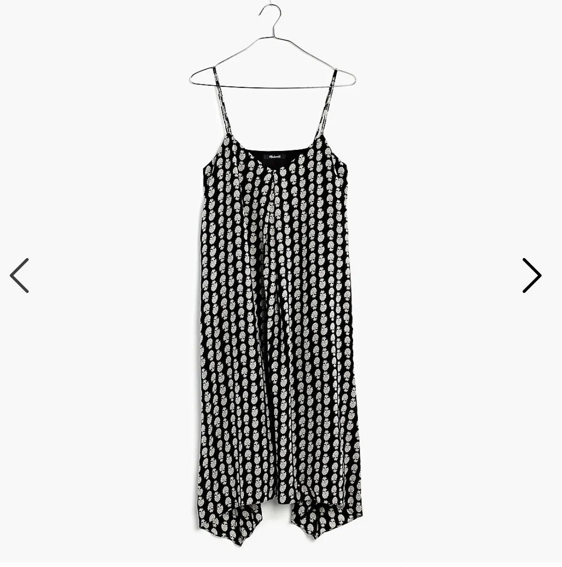 Madewell Silk Trapeze Cami Dress in Bloomstamp - Image 2