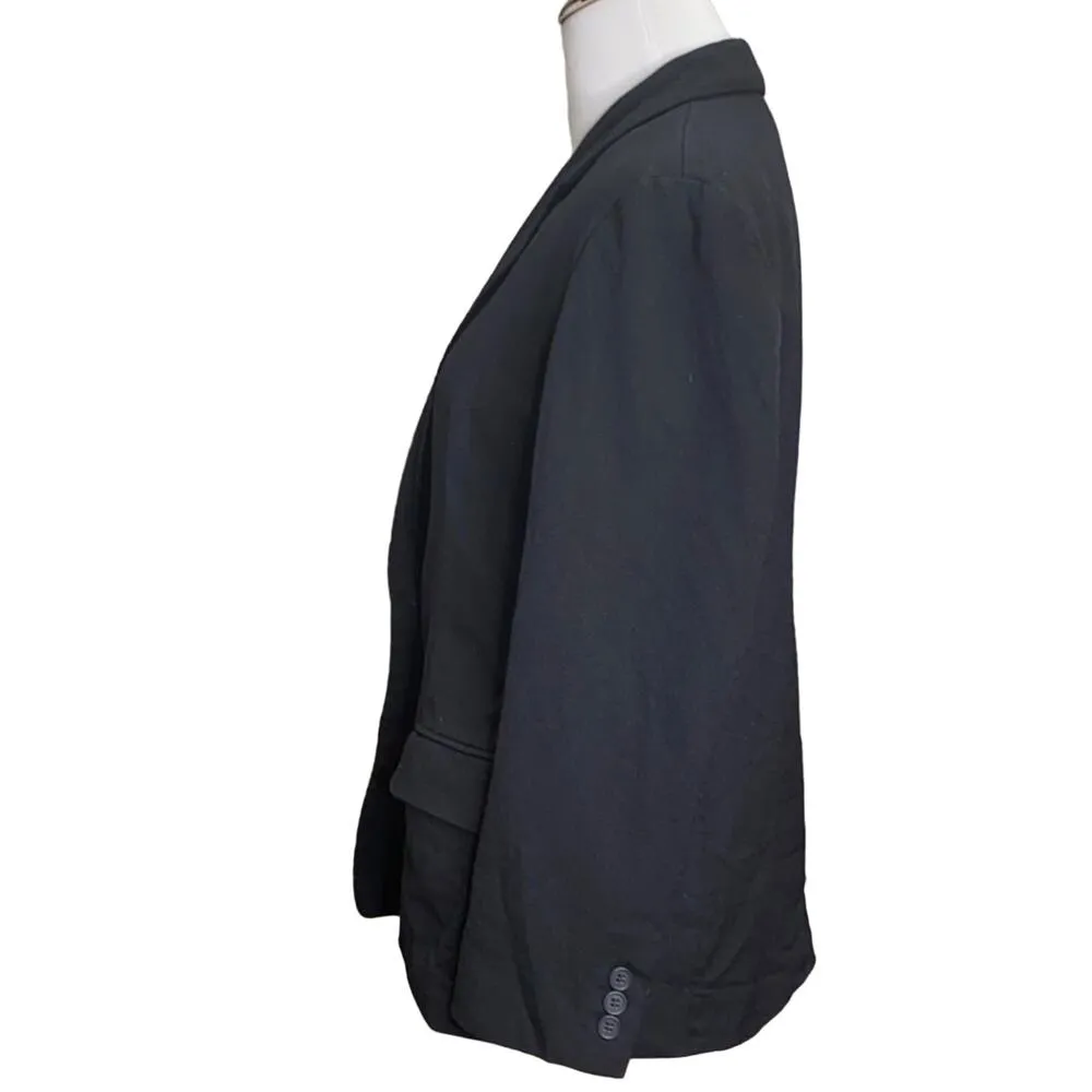 Pendleton Virgin Wool Black Blazer 6 Petite - Image 3