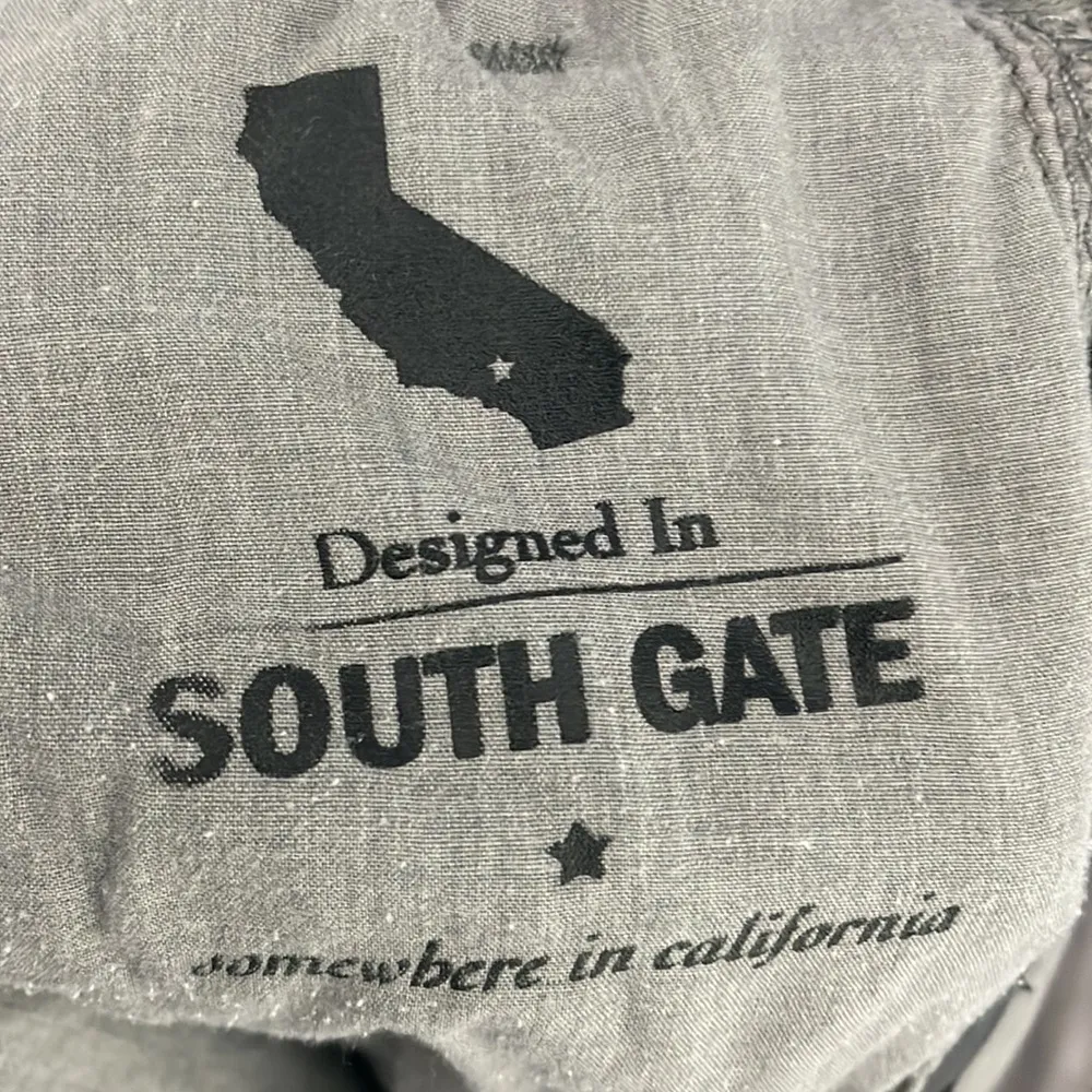 AG Adriano Goldschmied The Caden Tailored Trousers Camo Gray Print 26 - Image 8