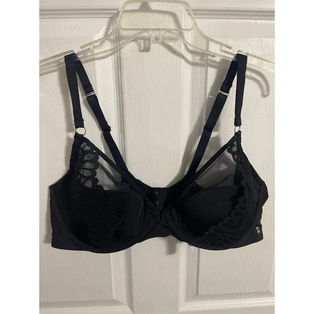 Savage X Savage Not Sorry Microfiber & Lace Half Cup Bra Size 42DD New With Tags - Image 5