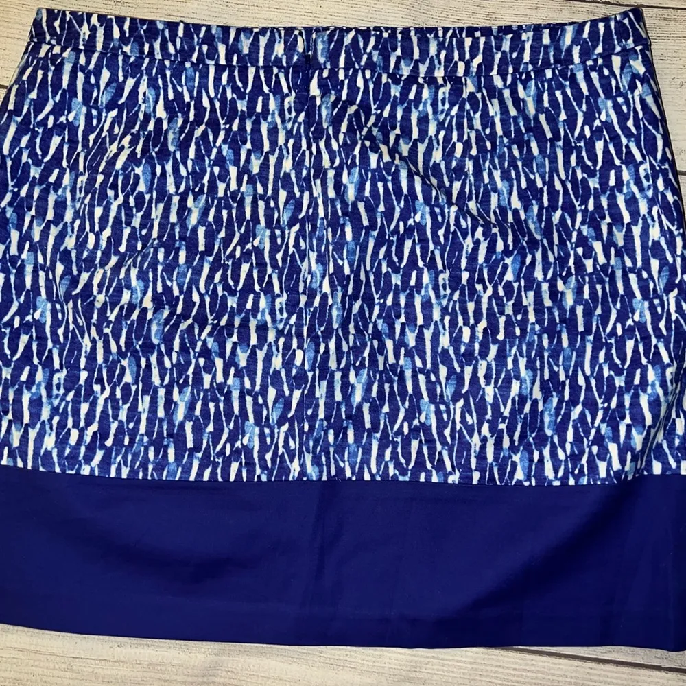 Michael Michael Kors mini skirt blue color block size 12 - Image 4