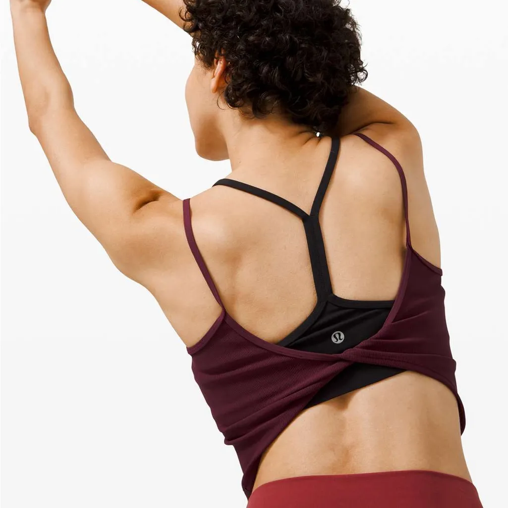 Lululemon Daily Lineup Tank Cassis Size 8 - Image 3
