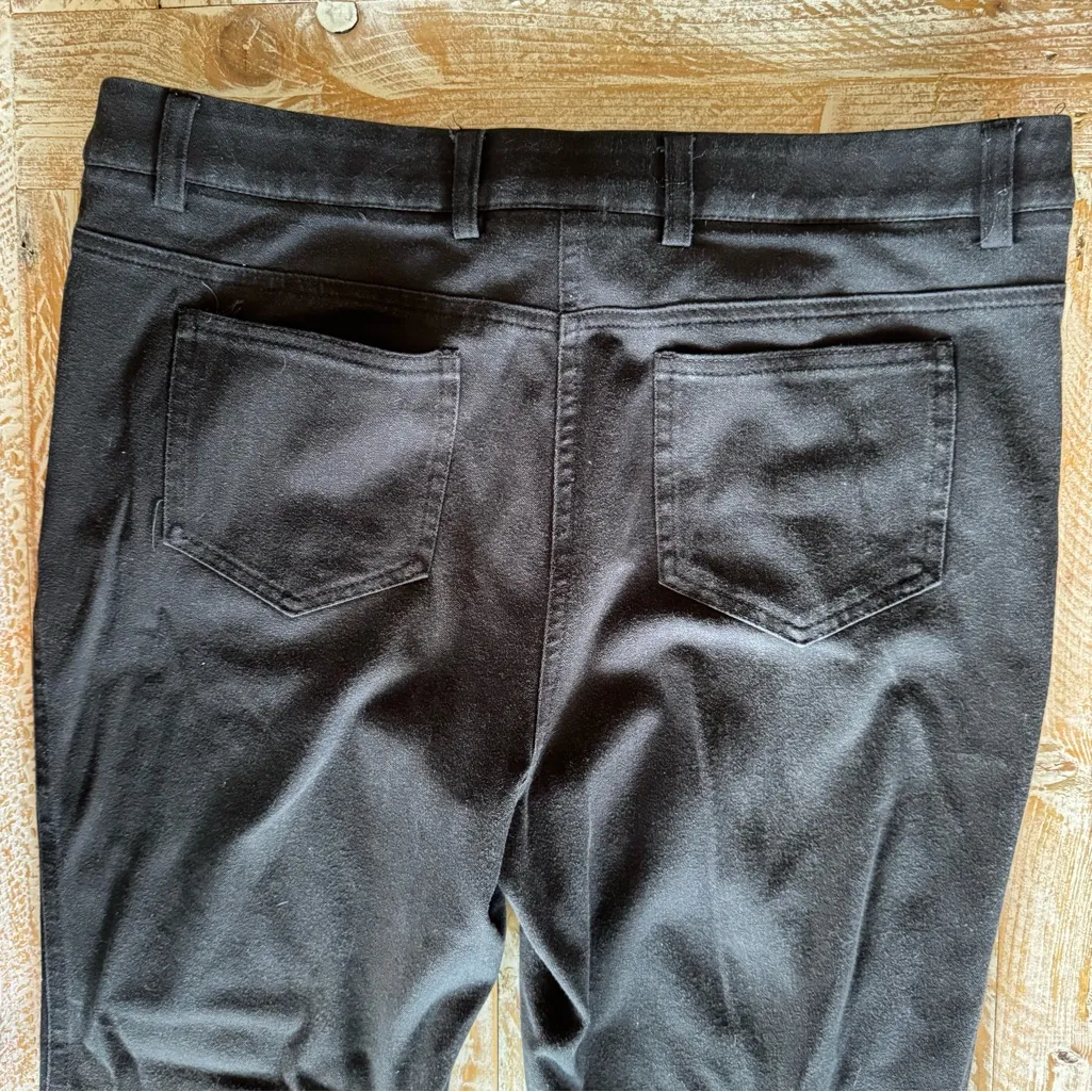 ⚫ Rafaela Classic Women’s Black Stretch Jeans⚫️ ~10 Straight Leg, Full Length - Image 4