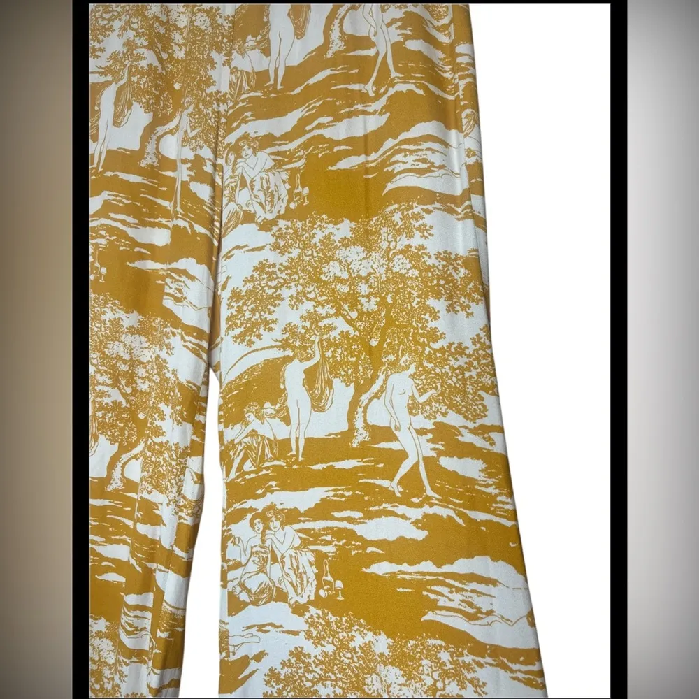 Reformation yellow Clare pant in Renaissance size 4 - Image 5