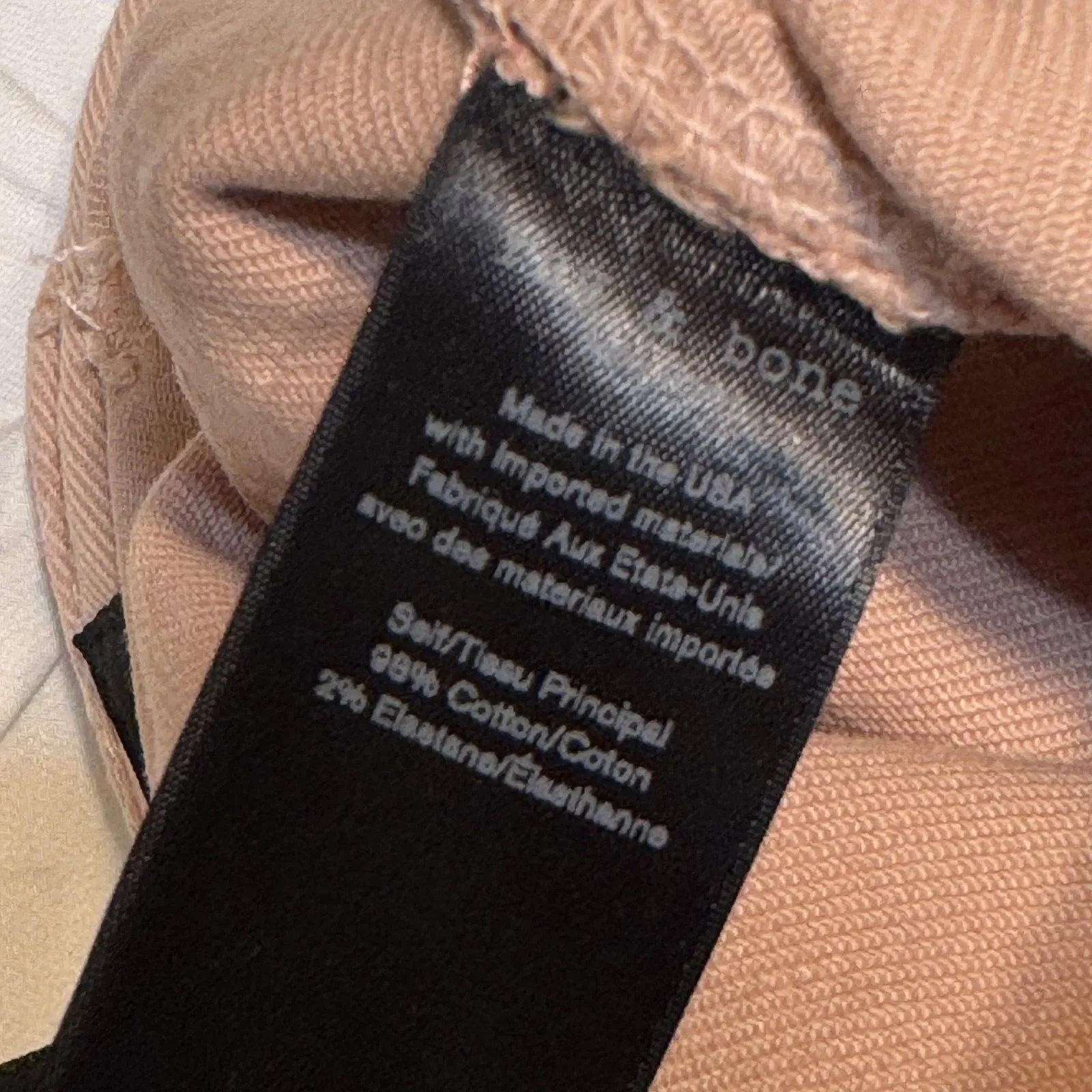 rag & bone Jeans Womens 25 Pink Straight Leg Denim 5-Pocket Made in USA Stretch - Image 10