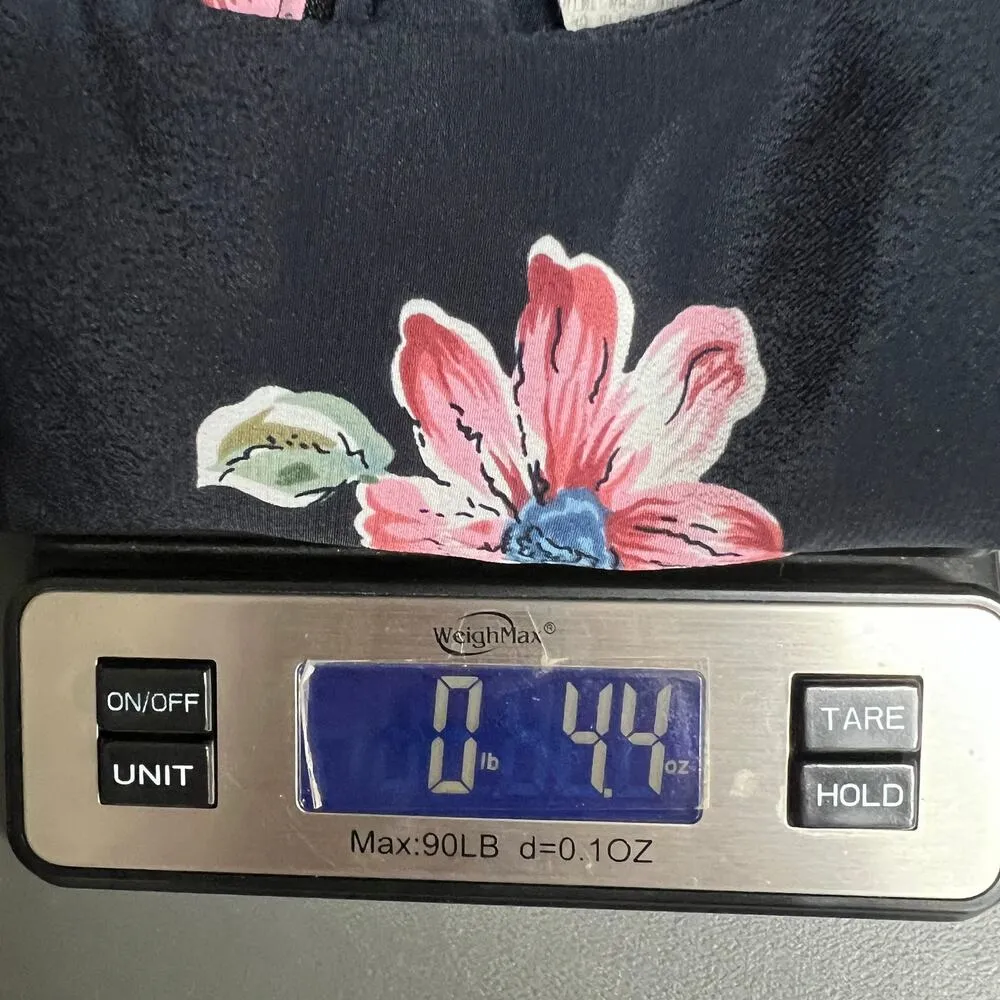 Ultimate 90s Retro Vintage Floral Party Cocktail Casual Classic Dress Size Small Black - Image 12