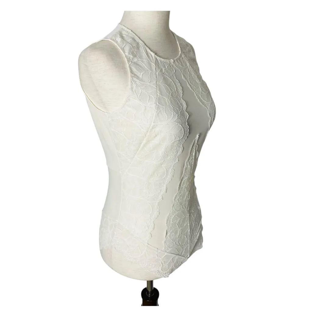FLORA NIKROOZ Lace Cheeky Bodysuit - Image 5