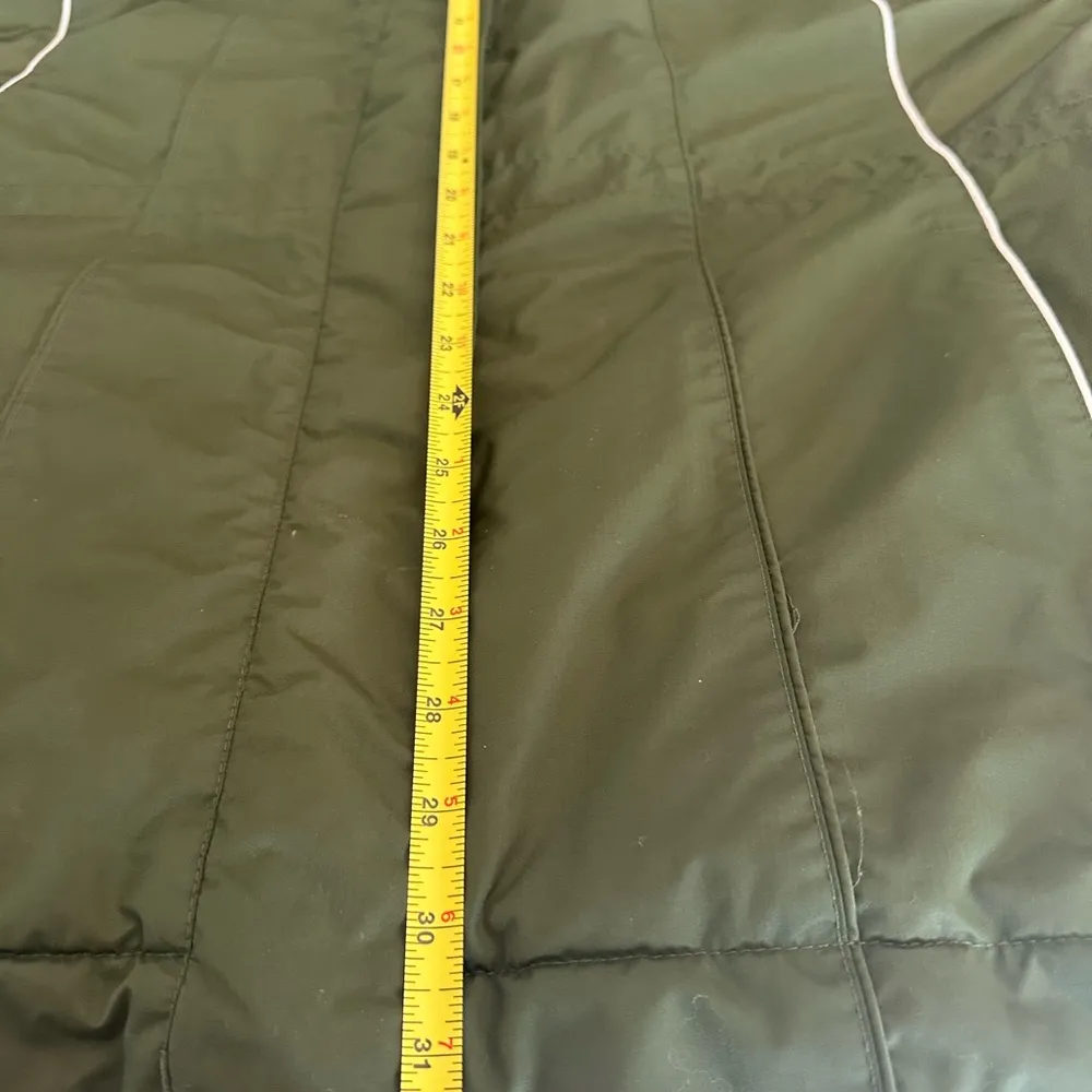 Columbia women’s 2X Omni Shield Coat Parka Ski Jacket Green Hooded Cinch waist - Image 11