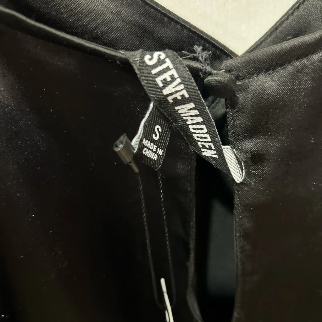 Steve Madden Black Slip Dress NWT - Image 7